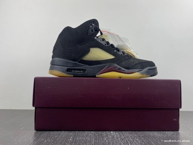 Black Maniere Air FD1330-001 Jordan 5 x A Ma 0628